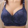 Summer Thin Lingerie for Women Without Steel Rings Gathering and Supporting The Breasts Large Size Anti Sagging Bra