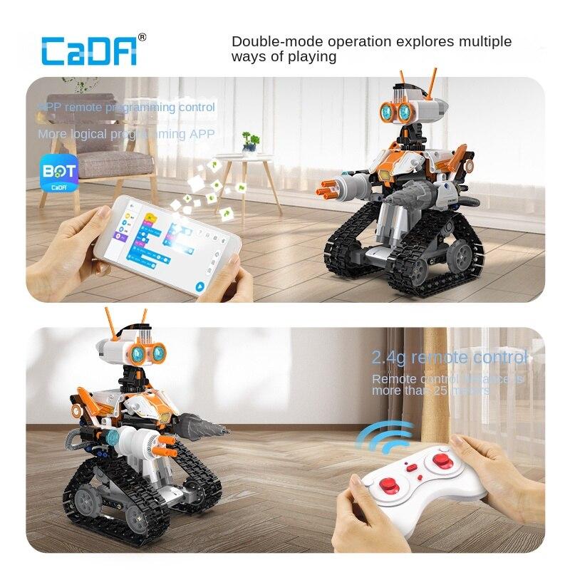 Cada C83002 Z.BOT Программирующий робот для хобби и творчества, игрушки с дистанционным управлением, радиоуправляемые машинки, игрушки для мальчиков, подарок