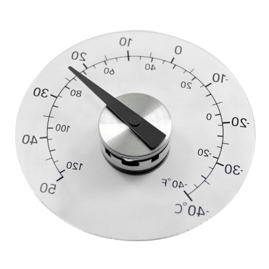 Уличный термометр, водонепроницаемый прозрачный акриловый точный термометр для теплиц, товары для дома