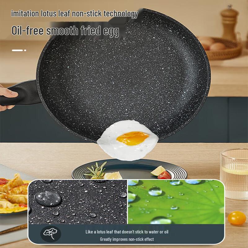 COOKER KING 24 см Антипригарная сковорода с покрытием из майфанского камня