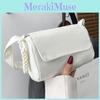 Шикарная винтажная сумка кроссбоди Модная маленькая сумка через плечо для трендовых женщин 2024 Корейский стиль Ткань Оксфорд Средний размер