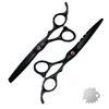 Профессиональный набор парикмахерских ножниц Ножницы для волос Парикмахерская Парикмахерские ножницы Расческа с хвостиком Парикмахерская накидка Расческа для стрижки волос Инструмент для укладки