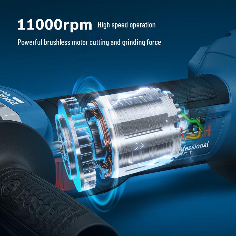 Bosch GWS 18V-LI 18V Cordless Angle Grinder Kit CN plug (adapter included)