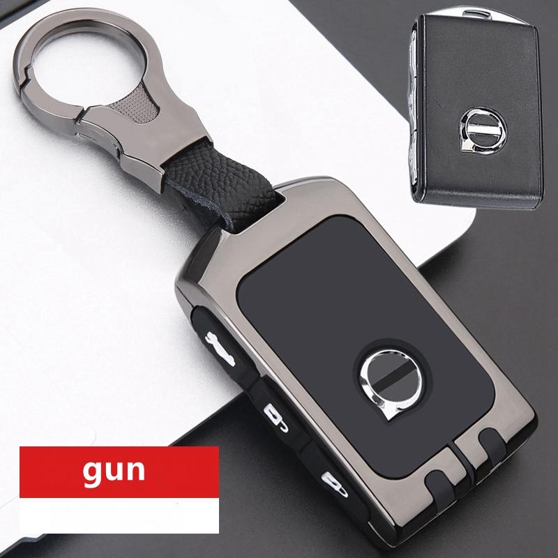 For Volvo Car Zinc Alloy Key Case Holder Cover Shell For Volvo XC40 XC60 S90 XC90 V90 2017 2018 T5 T6 T8 Fob Smart Key Protectio HL9