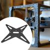 Y-образная каретка для 3D-принтера, подогреваемая платформа, опорный профиль, подставка 24 см x 24 см