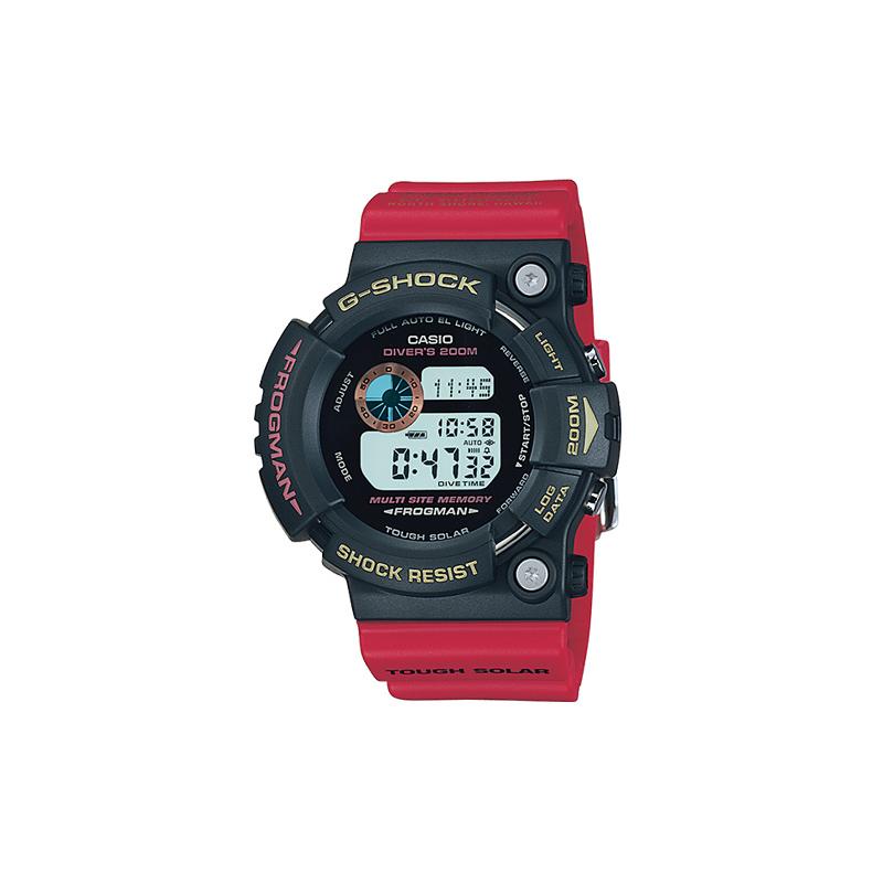 Casio CASIO G-SHOCK FROGMAN серия 200 метров водонепроницаемые кварцевый механизм ремешок из смолы японские и корейские часы мужские часы черный циферблат GW-200TC-4JR