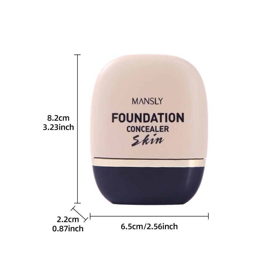 24Hours Foundation HD Матовый жидкий BB-крем с полным покрытием Матовый натуральный водостойкий тональный крем для лица