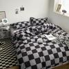 Washed Cotton Bed Four-piece Bed Sheet Quilt Cover Pillowcase
