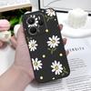 Элегантный чехол-ромашка для Samsung Galaxy A55 A35 A25 A15 5G A24 A23 A22 A32 A52 A52S A71 A72 A51 A05 4G Силиконовая крышка