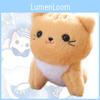 Adorable Plush Cat Keychain Soft Cuddly Toy With Pp Cotton Filling