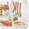 Stainless Steel Long Handle Stir Spoon Ice Cream Dessert Scoop Cocktail Coffee Tea Mixing Flatware