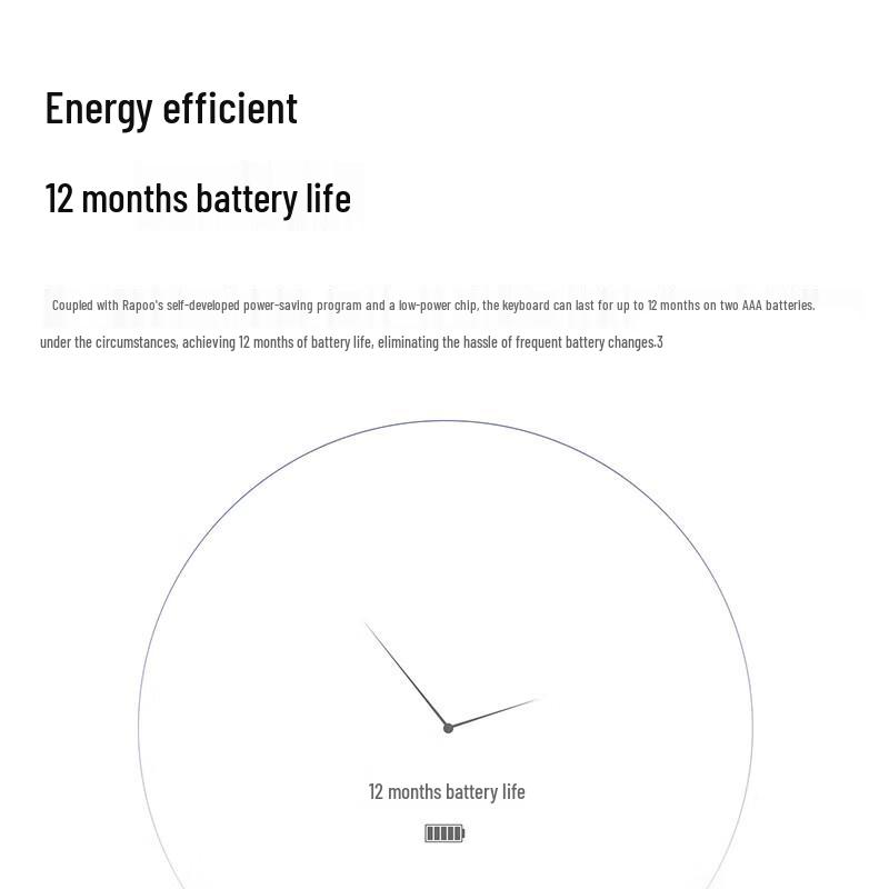 Rapoo E9500G Multi-Mode Wireless Keyboard