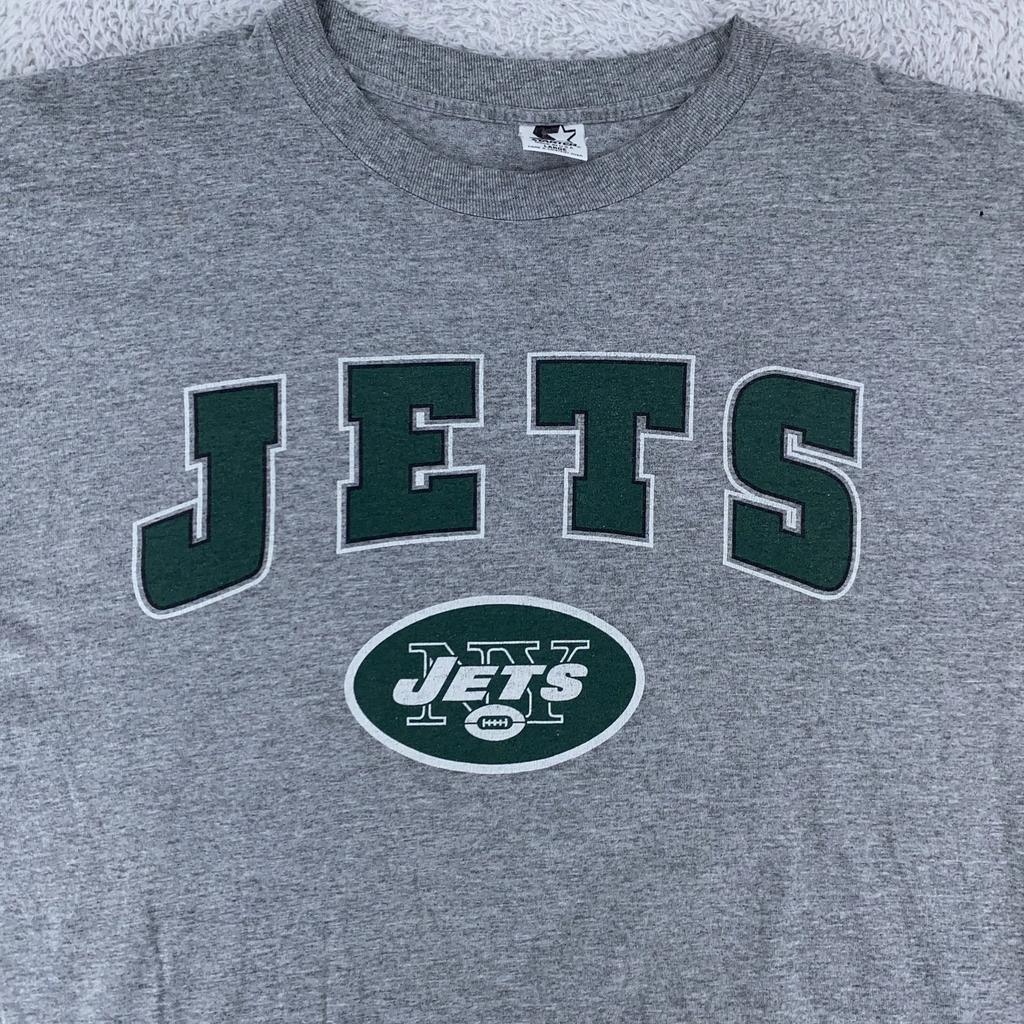 Vintage New York Jets Shirt Mens Large NFL Football Starter T-Shirt 90s Made USA
