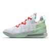 Диана Таурази x Nike LeBron 18 GOAT Vision Мужские кроссовки Белый Голубоватый Призрачный CQ9283-401