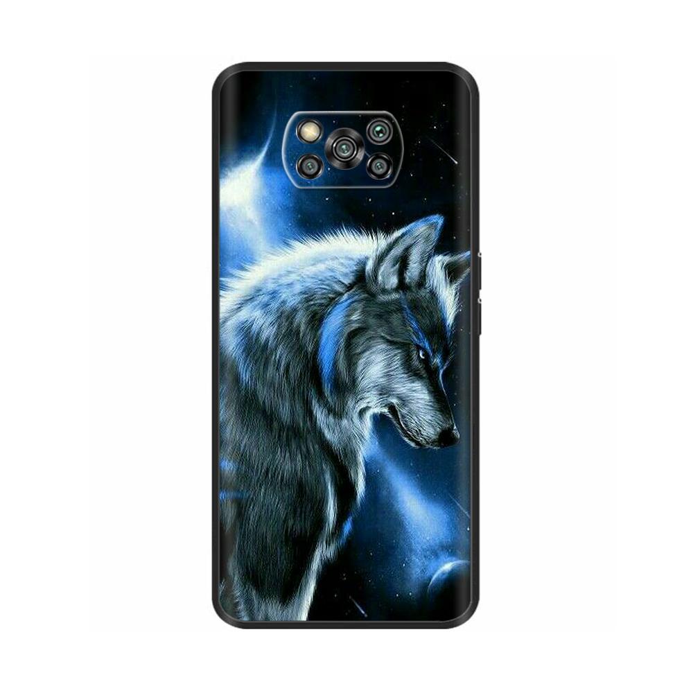 Для Xiaomi Poco X3 NFC Чехол С принтом Мультяшный Силиконовый Задняя крышка Мягкий Бампер Чехол для телефона Для POCO X3 Pro X 3 ТПУ Чехол Funda 6.67''
