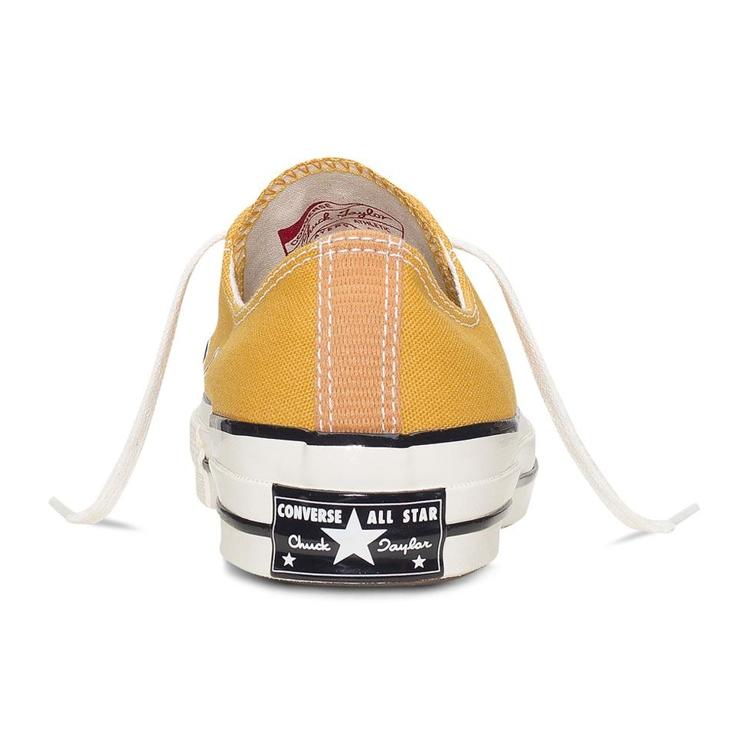 Converse Кеды Chuck Taylor All Star 1970-х Винтажные Низкие Холщовые Унисекс Желтые 151229c