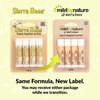 Mild By Nature Sierra Bees™, Organic Lip Balm, Grapefruit, 4 Pack, 4.25 G (0.15 Oz) Each