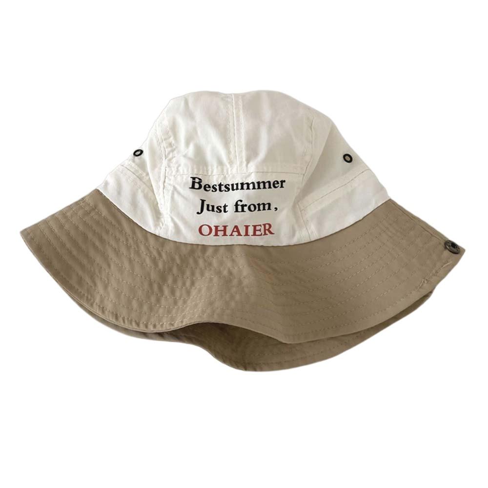 Breathable Summer Kid Sun Hat Comfortable Quick-dry Fisherman Hat Candy Color Bucket Cap Spring
