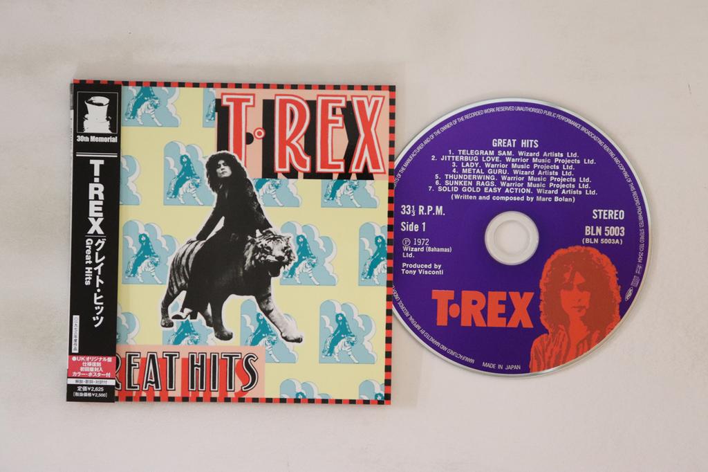 CD T. REX - Great Hits TECI25434 Imperial Record 2007 Japan Obi Rock Used