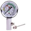Metal Air Pressure Gauge for Football, Basketball, Volleyball with Detachable Needle