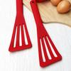Silicone Inclined Leakage Shovel Heat Resistant Steak Spatula Fish Frying Spatula  Non-stick Pan