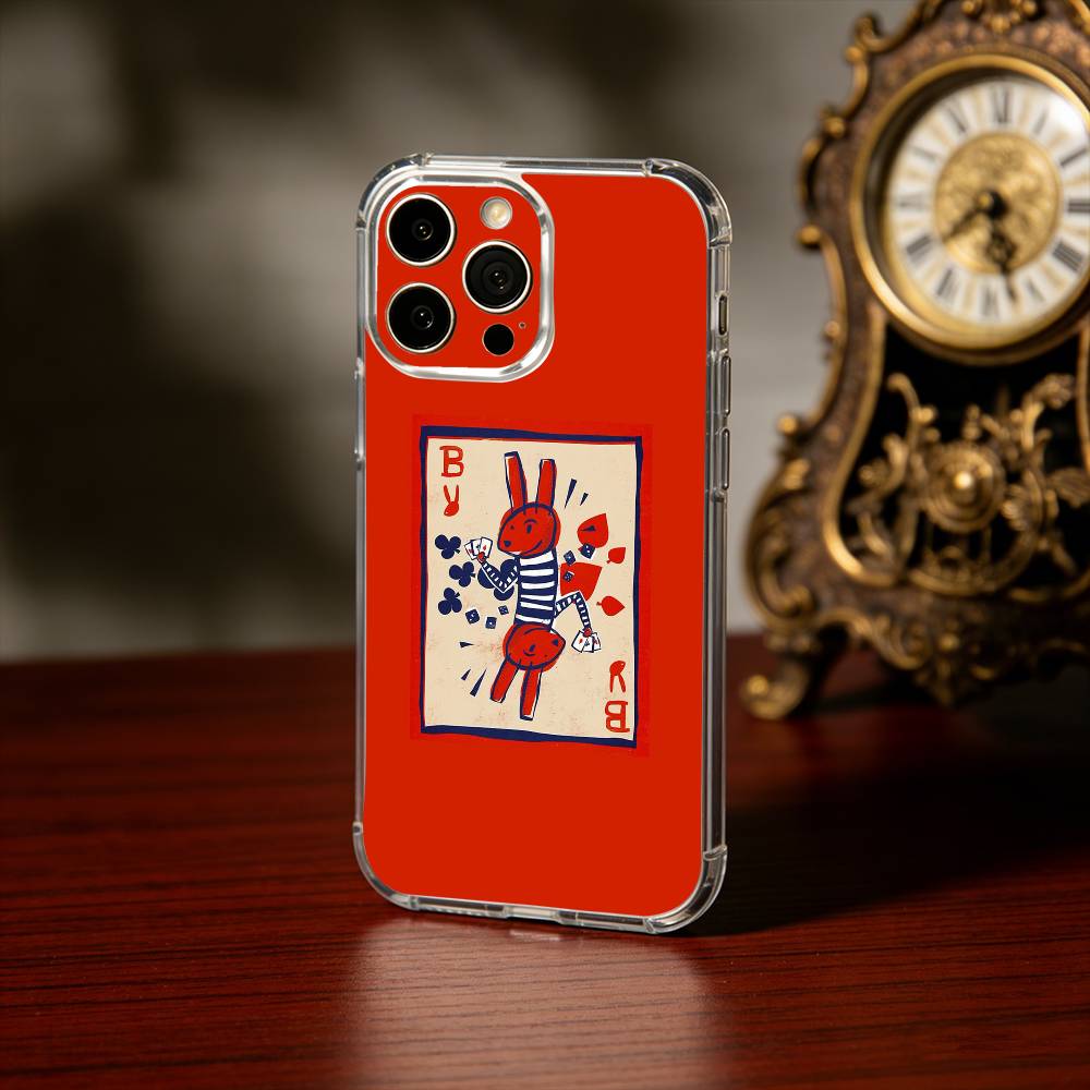Милый чехол для телефона с кроликом B-Bodoque из 31 Minutos для iPhone 17 16 15 14 13 12 11 Mini Pro Max Plus Прозрачный чехол