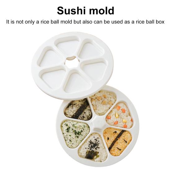 Форма для суши Yousheng, треугольная форма для онигири, коробка для бэнто, японский набор для приготовления суши, пресс-форма для суши, коробка для рисовых шариков