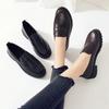 Fashion Women's Shoes 2024 High Quality Slip On Women's Pumps Autumn Round Toe Solid Solft Sole Casual Comfortable Low-heeled Loafers