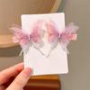 Super fairy butterfly hairpin kids hair accessories girl baby cute headwear hairpin little girl bangs side clip headwear