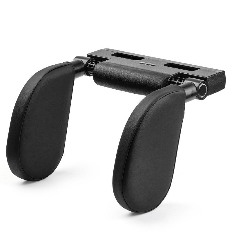 Регулируемая подушка для головы автомобиля, креативные аксессуары для салона автомобиля, боковая детская дорожная подушка для сна, U-образная хлопковая подушка для шеи с эффектом памяти