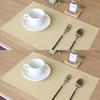 HAPPY SINGU RABO Placemats [Stylish and Highly Functional] Nordic and Japanese Modern PVC Waterproof, Water-Repellent, Oil-Resistant, and Slip-Resista