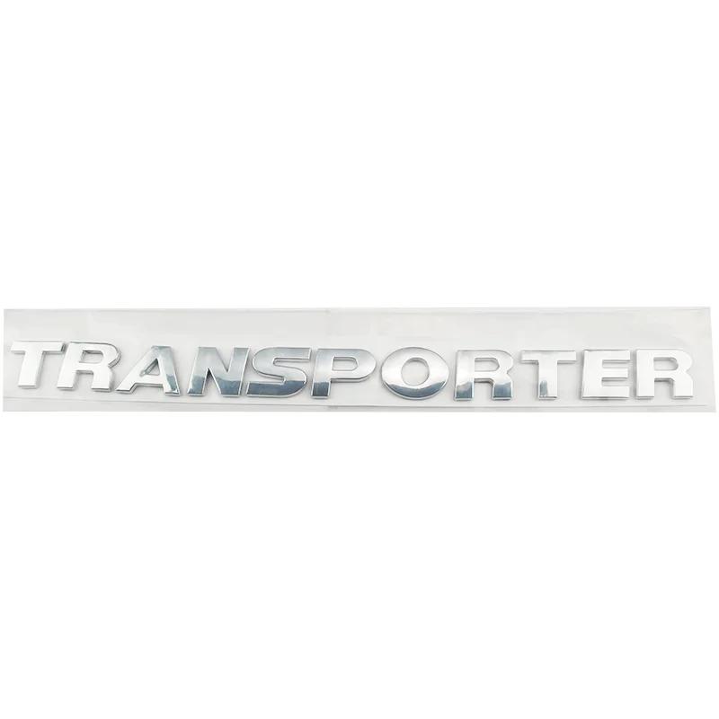PET1 Car ABS Trunk Letters Words Logo Badge Emblem Decals Sticker For Volkswagen VW TRANSPORTER T4 T5 T6 T7 T8 Styling Accessories