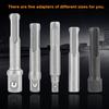 3PC SDS Plus Steel Socket Adapter 2PC SDS Socket Hexagonal Extension Electric Tool Accessories