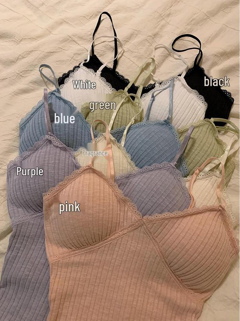 Элегантная кружевная майка с V-образным вырезом: Закрывает подмышечный жир, Встроенные чашечки, Красивый дизайн спины