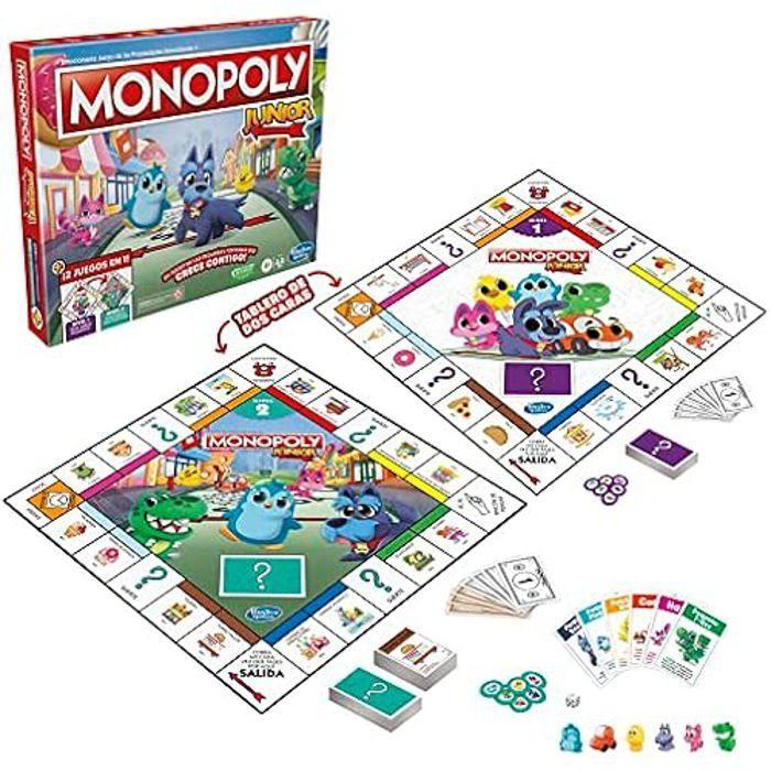 Jeu de société - MONOPOLY - Monopoly Junior - Enfant - Mixte - Divertissement familial