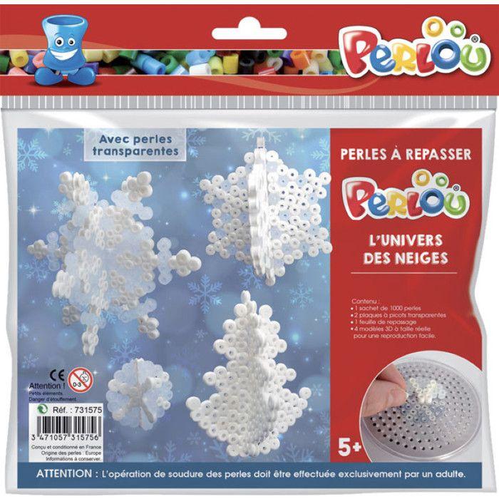 Kit perles et plaques standard (Ø5 mm) L'univers des neiges
