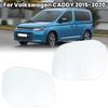 Стеклянная линза зеркала заднего вида для VW CADDY 2015 2016 2017 2018 С подогревом Стеклянная линза бокового зеркала крыла Автоаксессуары