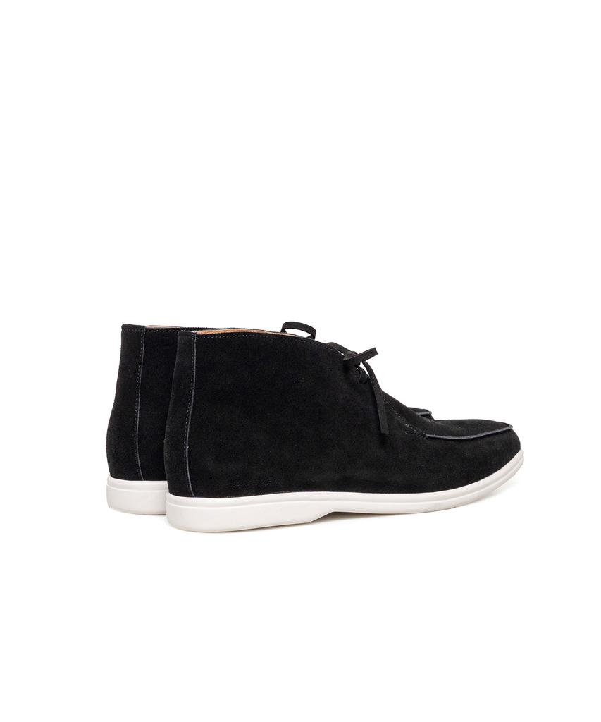 Allclassic Alc4408 Resort Lace-Up Ankle Boots_Black Suede