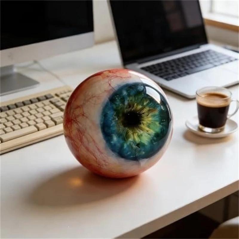Hyper Realistic Monster Eye Decor Scary 3D Wall Prop For Halloween Party Centerpiece Home Table Decor For Adults And Teens