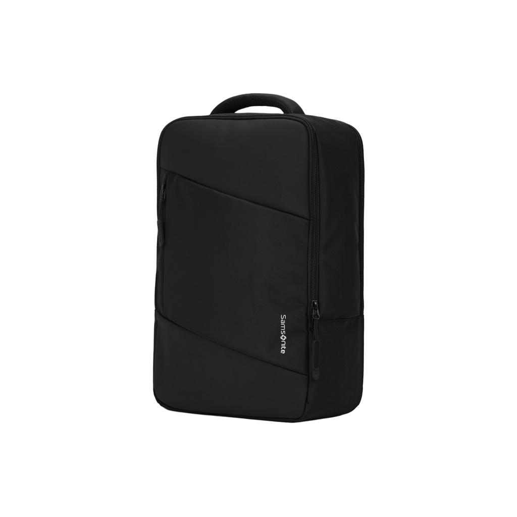 Samsonite Business Casual Large Capacity Zipper Closure Fabric Laptop Backpack Men backpack Black BT6-09001