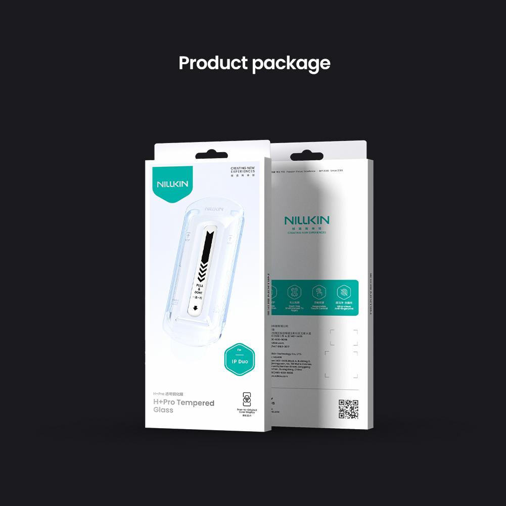 Nillkin H+PRO Олеофобная Закаленное Стекло Пленка На Весь Экран Для iphone 18 Duo Ultra Fold 5G Global 18Duo iphoneDuo Защитник