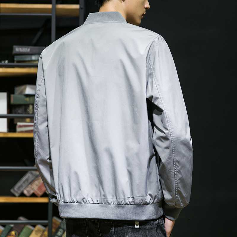 Men's New Jackets Spring and Autumn Jackets Men's Trendy Men's Stand Collar Korean Style Versatile Spring Tops Work Jackets