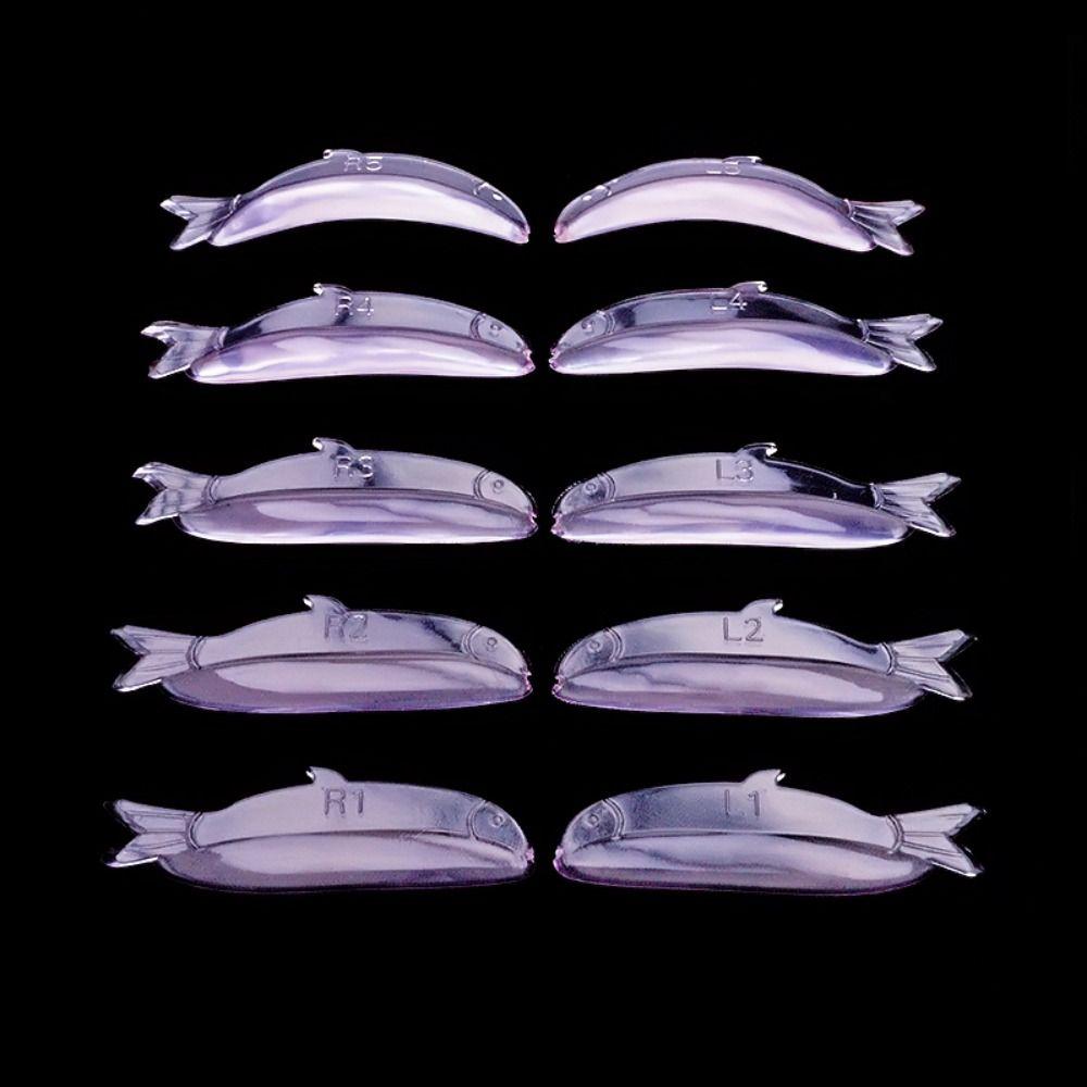 5 пар аппликаторов, силиконовые подушечки для завивки ресниц, многоразовые липкие стержни для ресниц для женщин