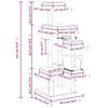 Scratching Post with Sisal Scratching Posts Cream 142 cm
