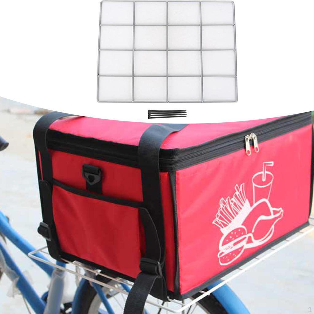 Delivery Box Holder with Accessories Sports Carrier Bag Grocery Boxes Equipment Carrying Shelf