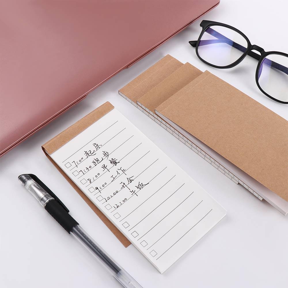 Канцелярские товары Планировщик расписания Повестка дня Крафт-бумага Блокнот для заметок Блокнот Список дел