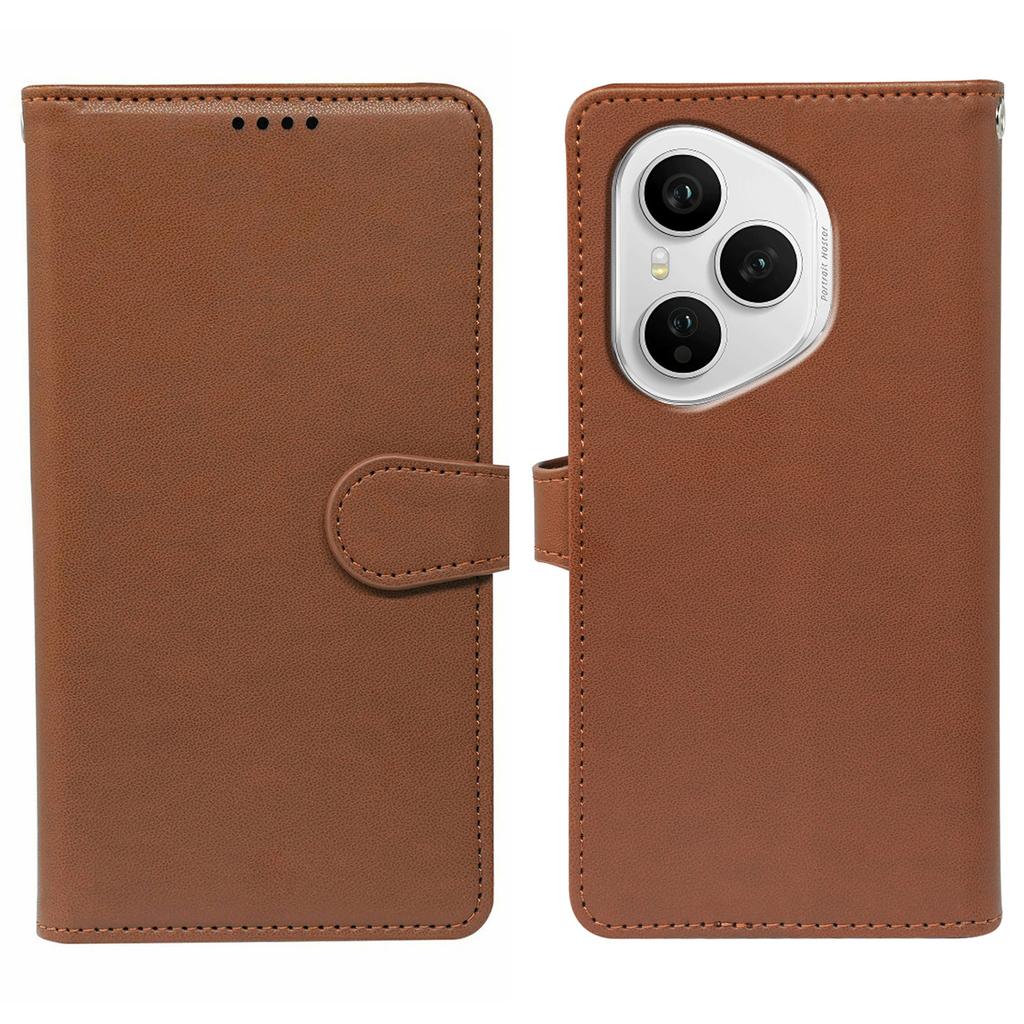 Для Honor 400 Pro 5G (Глобальный) Чехол-подставка из ПУ кожи с 9 отделениями для карт