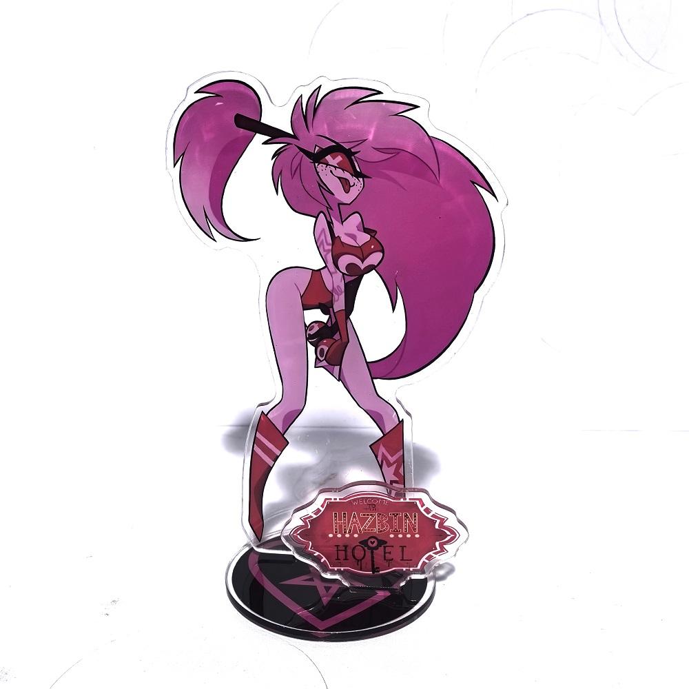 15СМ Фигурка Hazbin Hotel Helluva Boss Стенд Акриловые Фигурки Вагги Настольная Подставка Фигурка Набор Украшений Подарки
