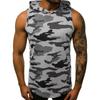 Men S Slim Breathable Sleeveless Hooded Sports Vest