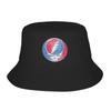 Пара Grateful Dead Твое лицо Панама Личность Рыбацкие шапки Весна Корейские Рыболовные кепки Харадзюку Графическая кепка с козырьком
